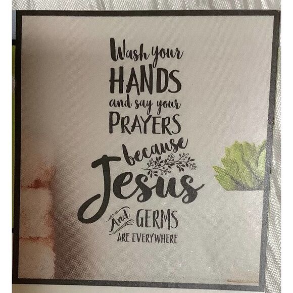 Wall Stickers Jesus and Germs Inspirational - Picture 1 of 5